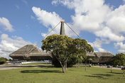 centro de exposições do centro administrativo da bahia