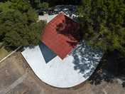 “la concha acústica” del parque agua azul